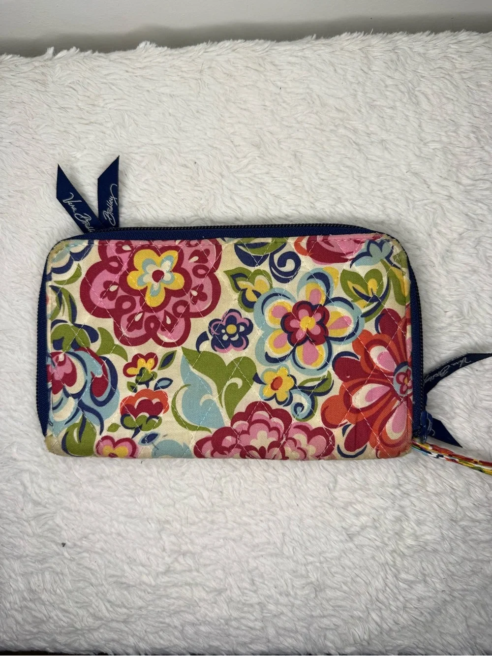 Vera Bradley Multicolor Floral Wristlet Wallet